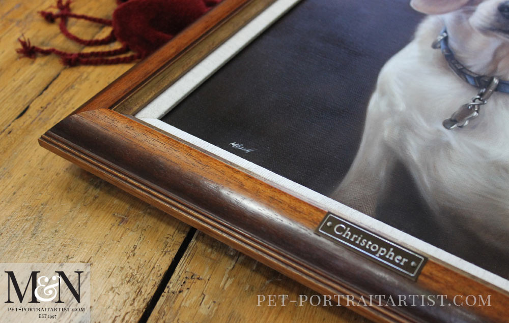 Dog Portraits - Beagle Oil Pet Portrait