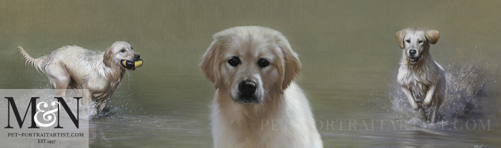 Oil Painting of Amber