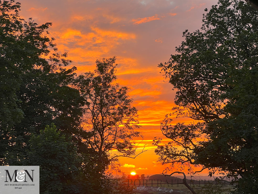 Sunset in Wales