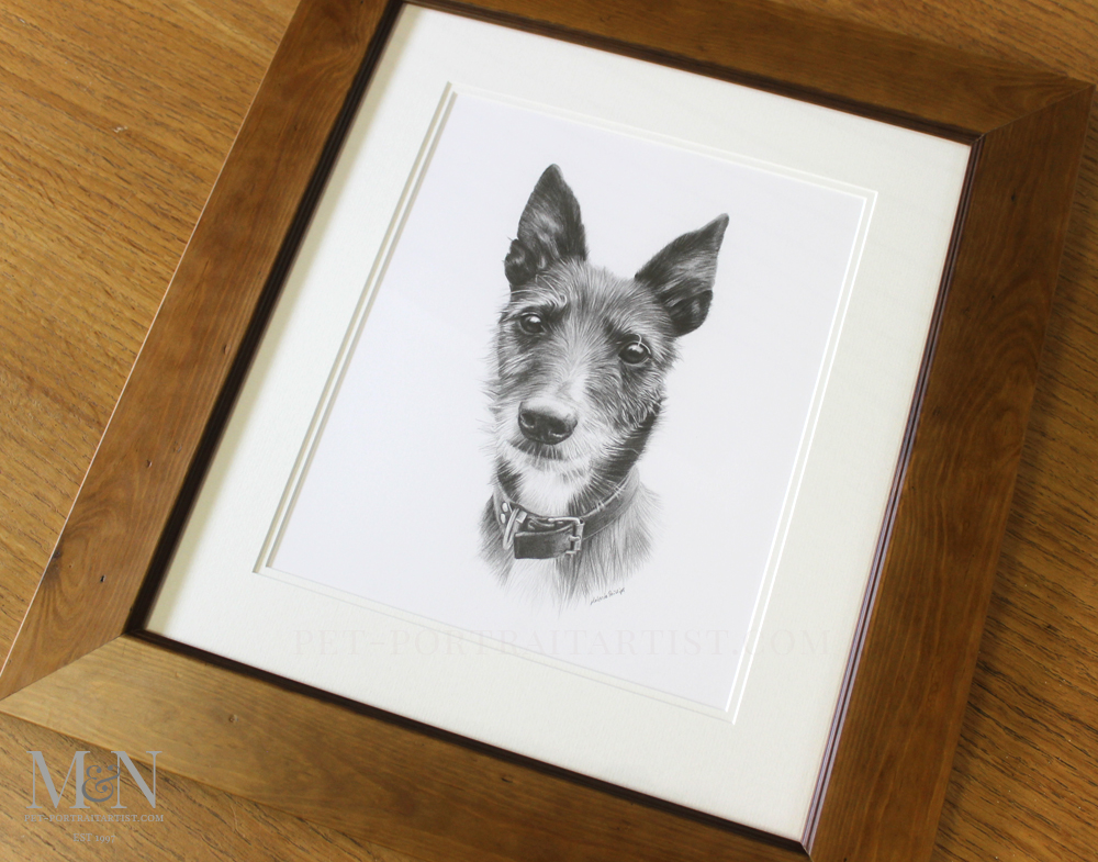 Framed Pencil Portrait