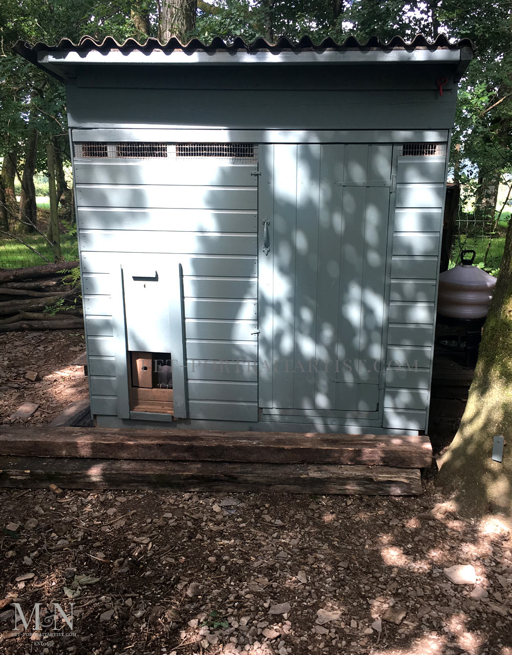 Extending the chicken shed