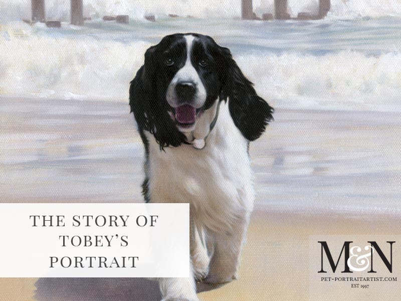 Pet Portrait of Tobey