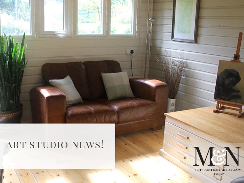 New Studio Sofa and Website Updates