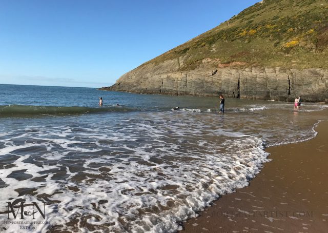 Day out at Mwnt