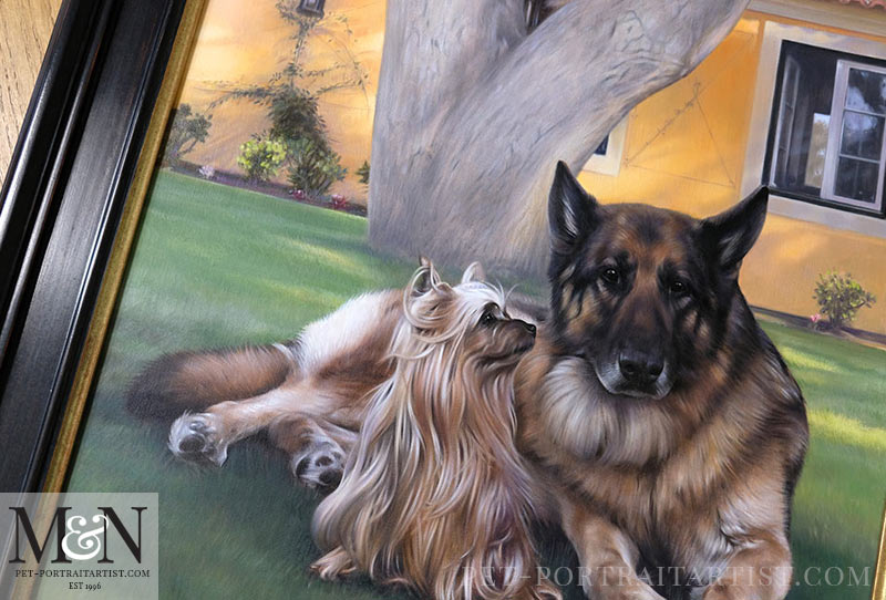 Oil Pet Portrait Commission