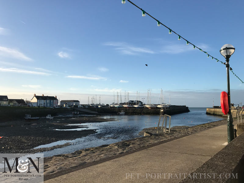 Melanie's February News Aberaeron Harbour, Wales 