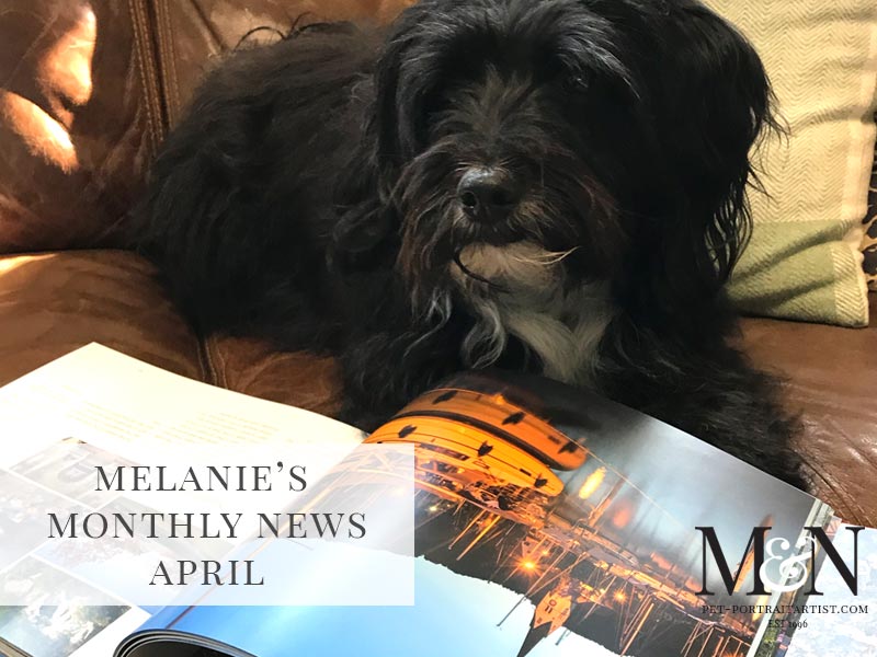 Melanie’s April News