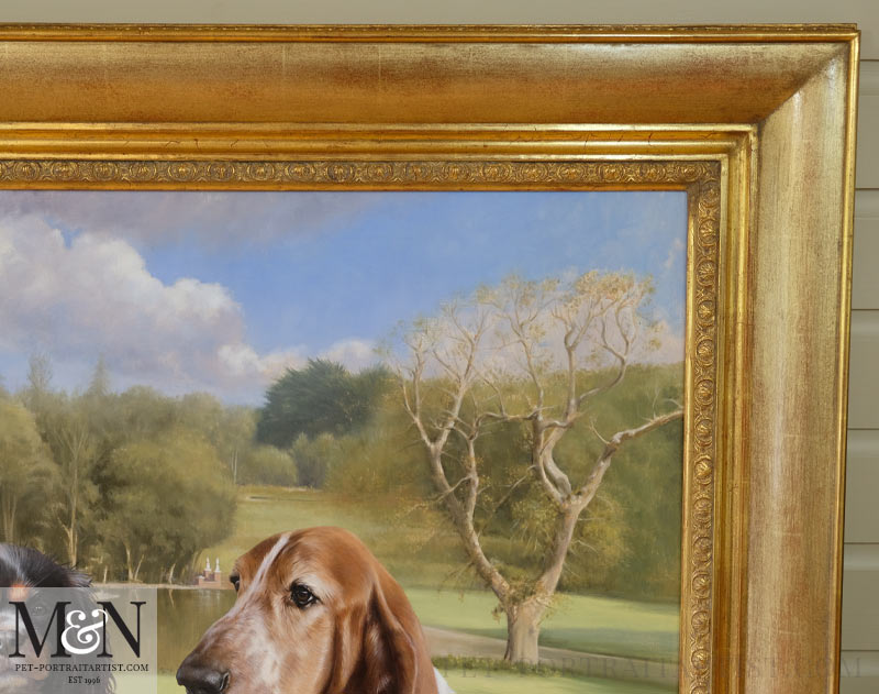 Large Scale Oil Pet Portraits