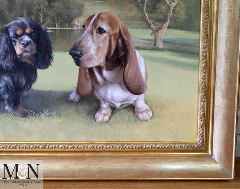 Large Scale Oil Pet Portraits