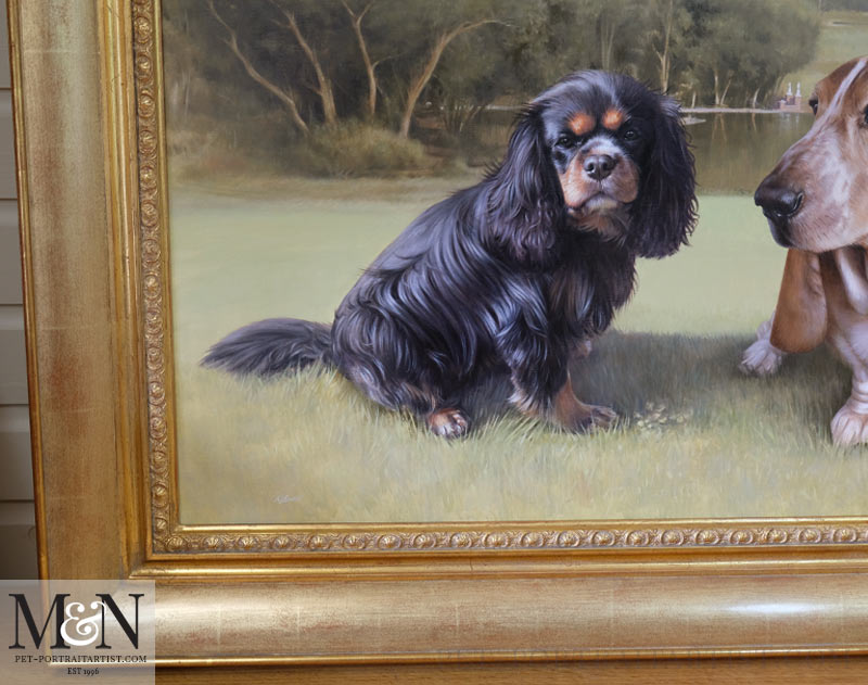 Large Scale Oil Pet Portraits