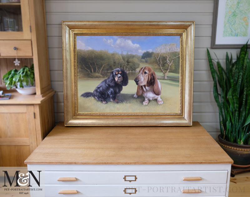 Large Scale Oil Pet Portraits