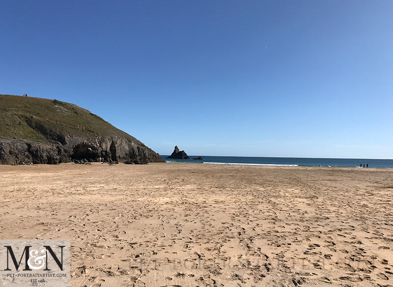 Bosherston beach