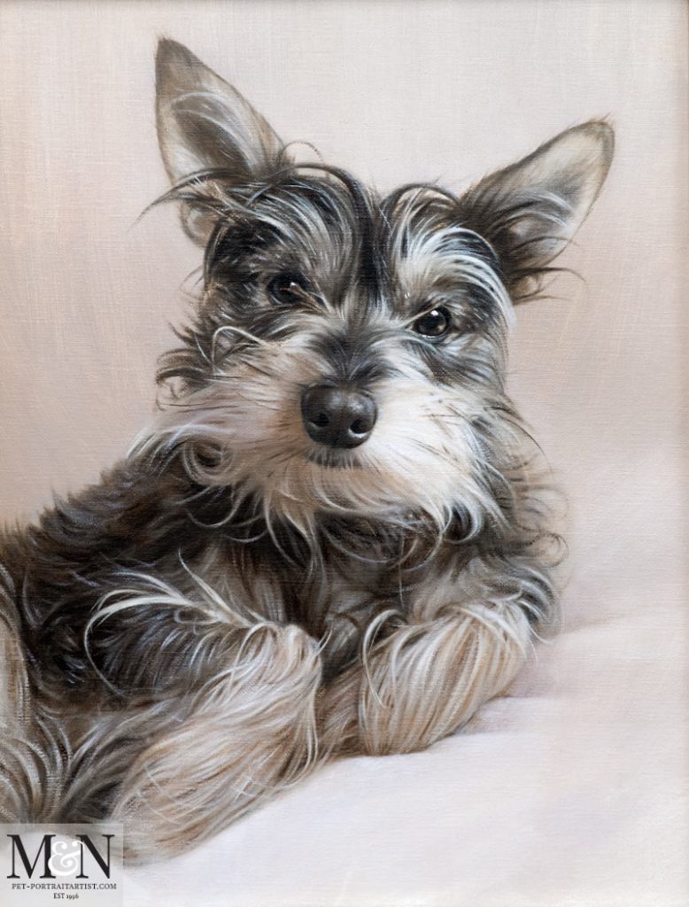 Oil Pet Portraits by Nicholas Beall