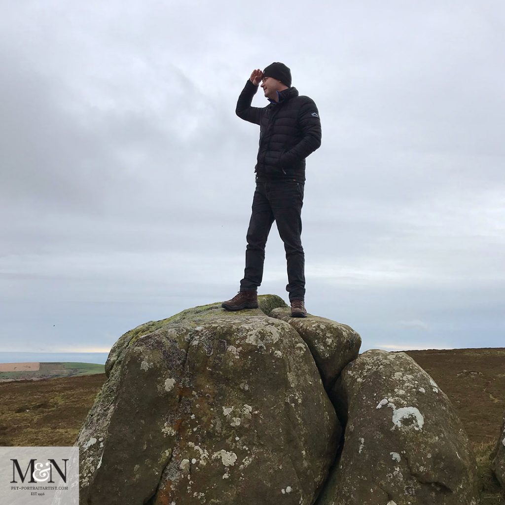 Nicholas looking out to sea!! 