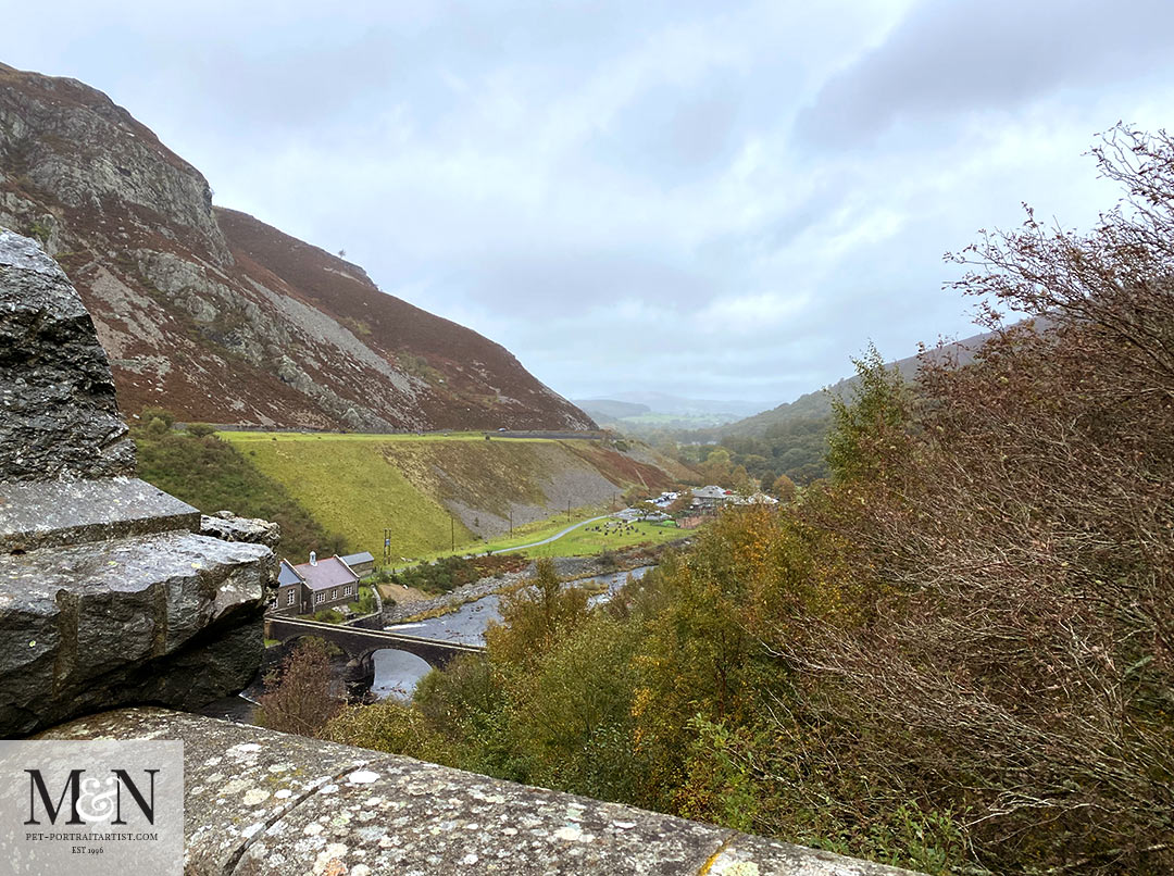 View from the top of the Dam