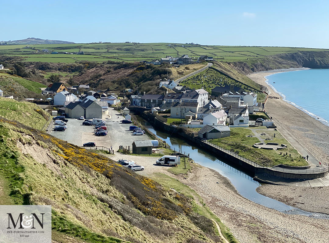 Melanie’s April Monthly News - Views over aberdaron