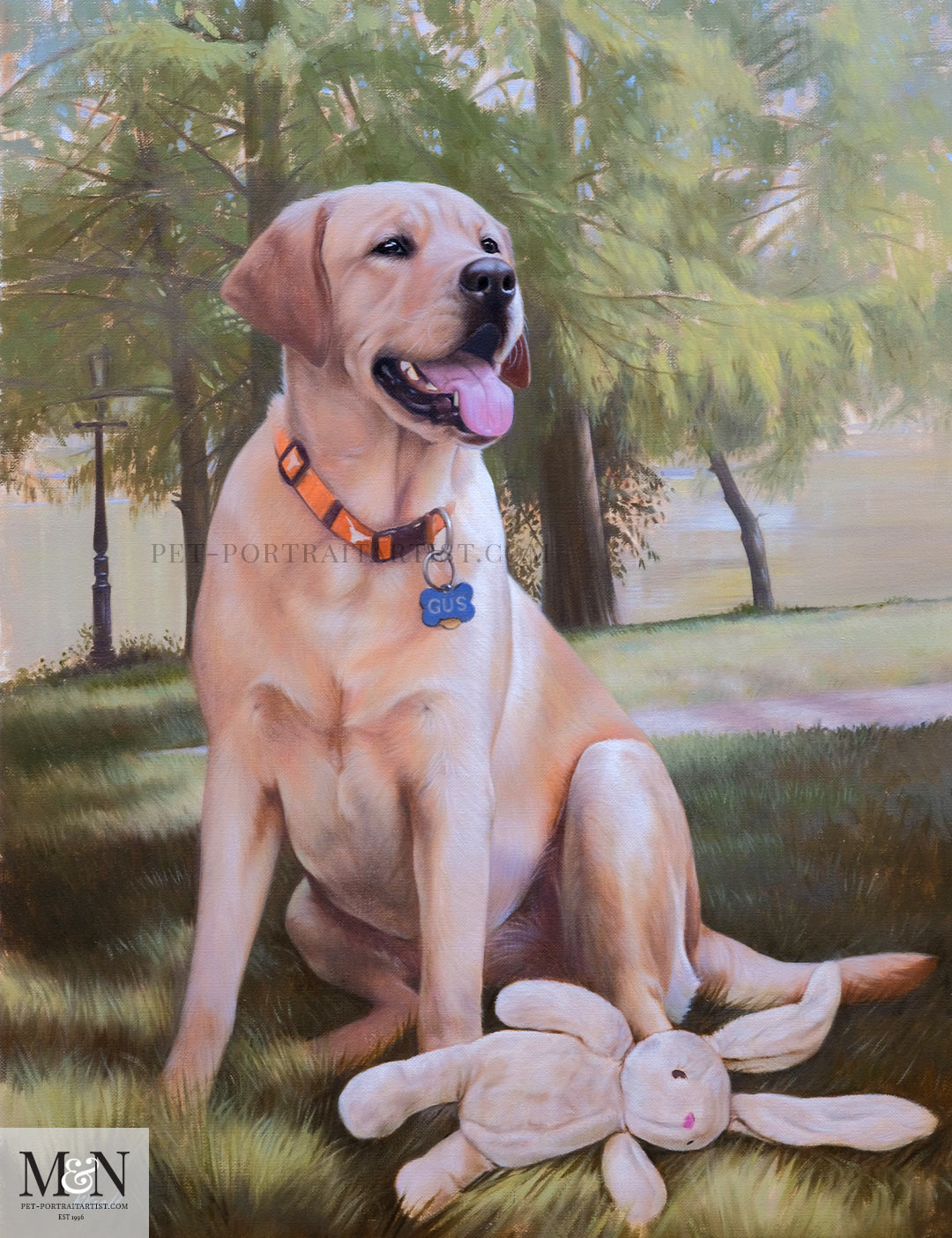 Gus & Pippa's Oil Painting