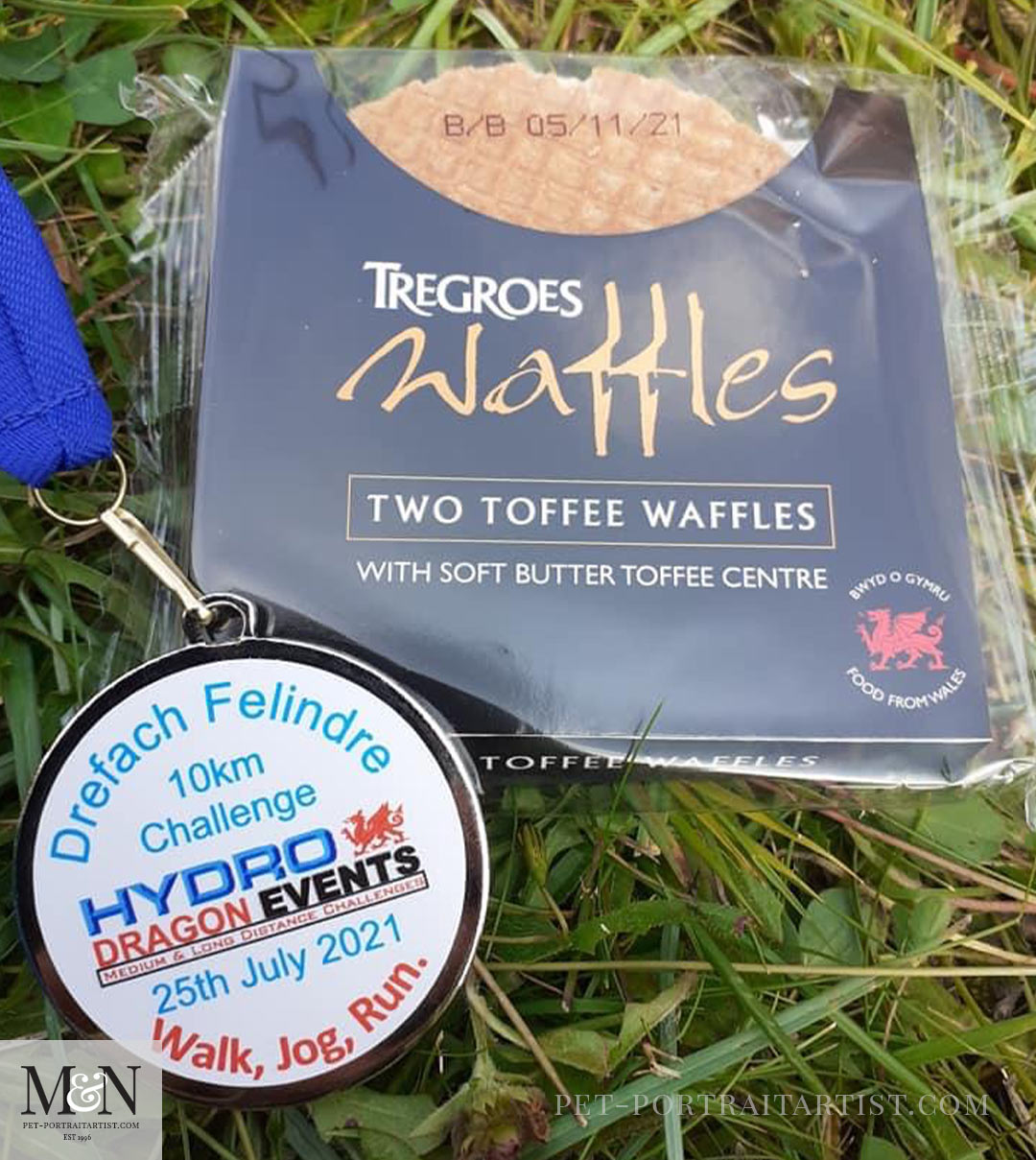 Tregroes Waffles and Medal - Melanie’s July Monthly News