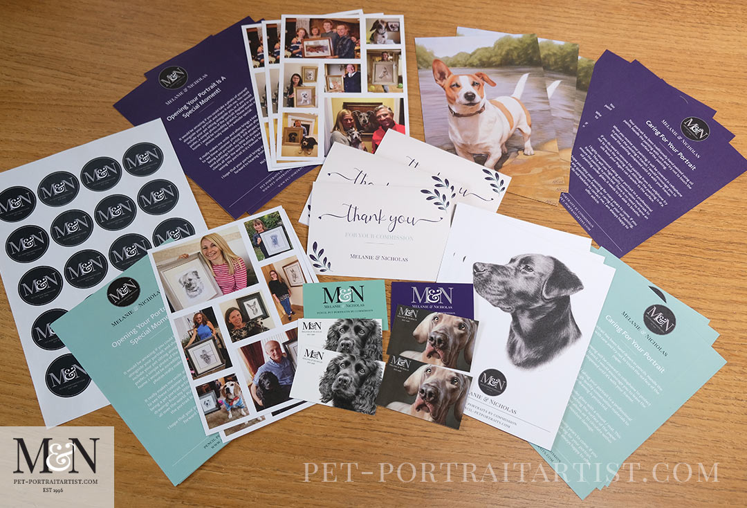 Our Pet Portrait Custom Stationery