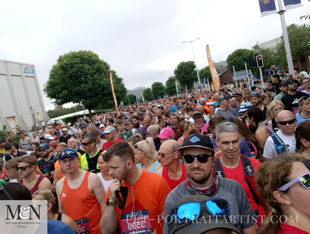 Swansea runners ready to go, photo curtesy of Hannah Mitchell 