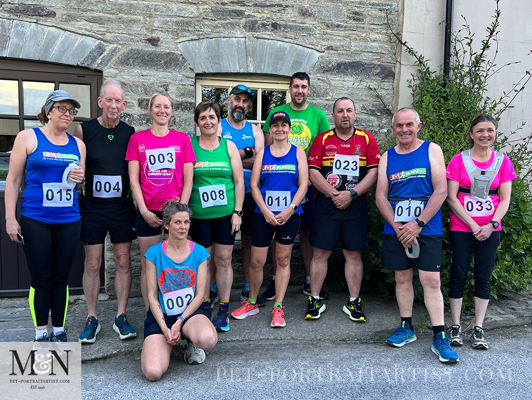 Abercych 10k race Nags head