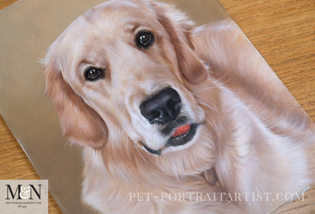 Pet Portraits in Oils by Nicholas Beall