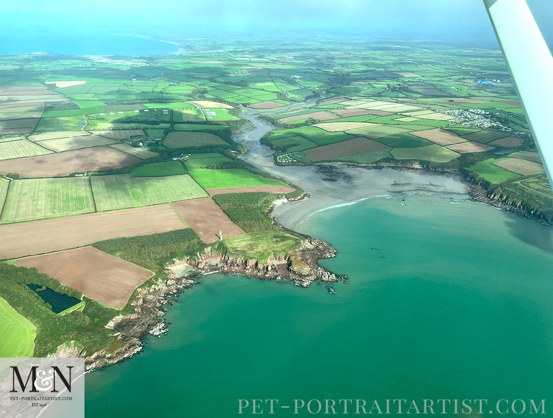 Sleeping Bay and the hamlet there is Sandy Haven