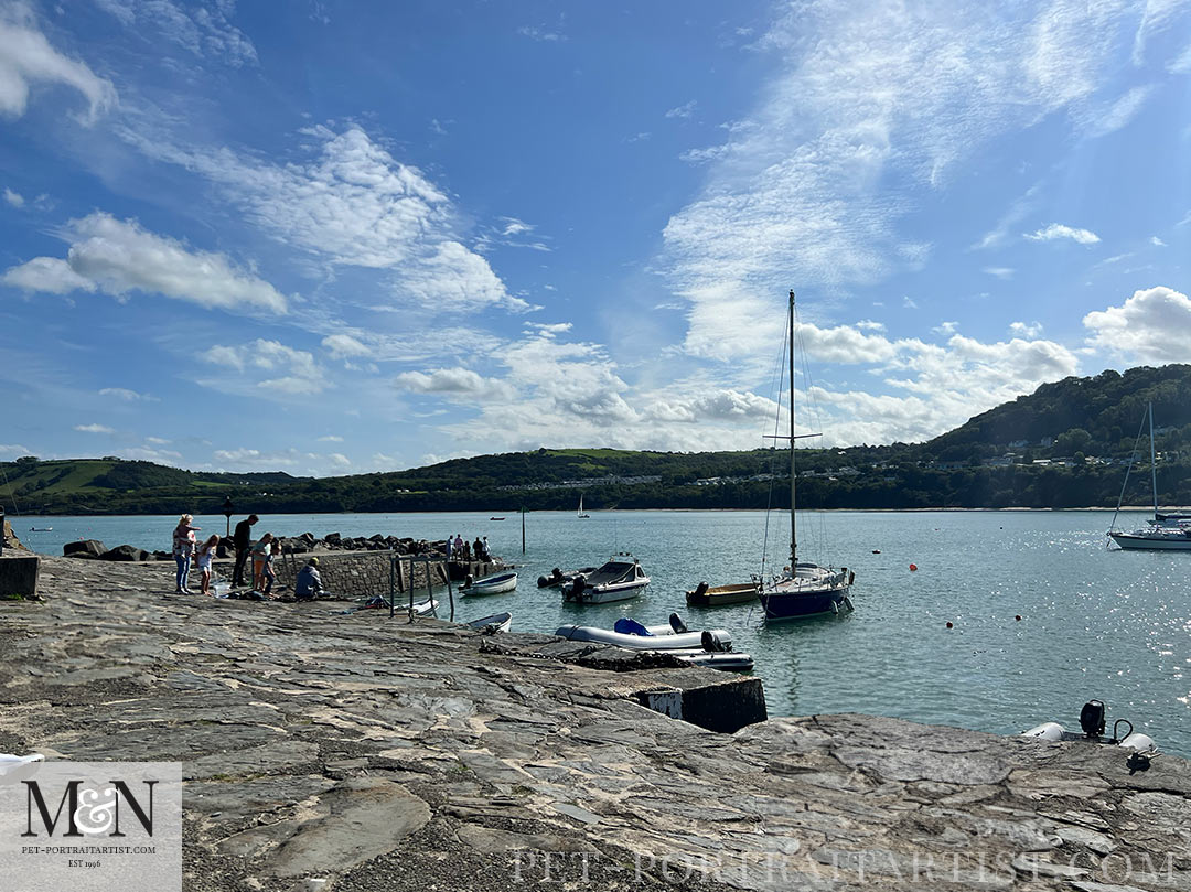 Harbour New Quay West Wales