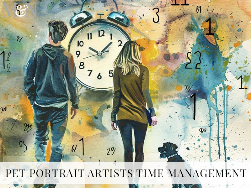 Pet Portrait Artists Time Management