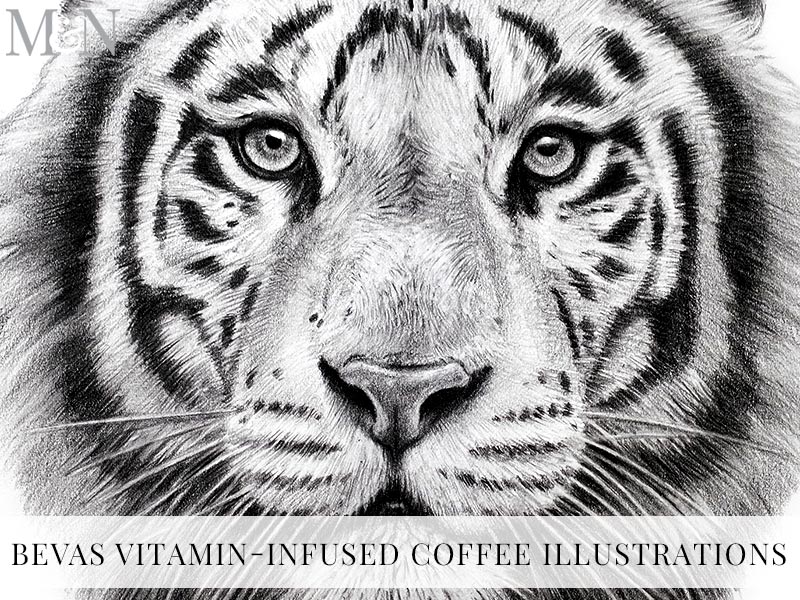 Bevas Vitamin-infused Coffee Illustrations