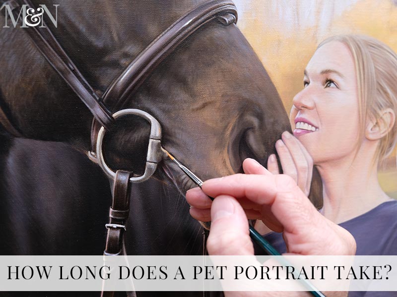 How Long Does a Pet Portrait Take?