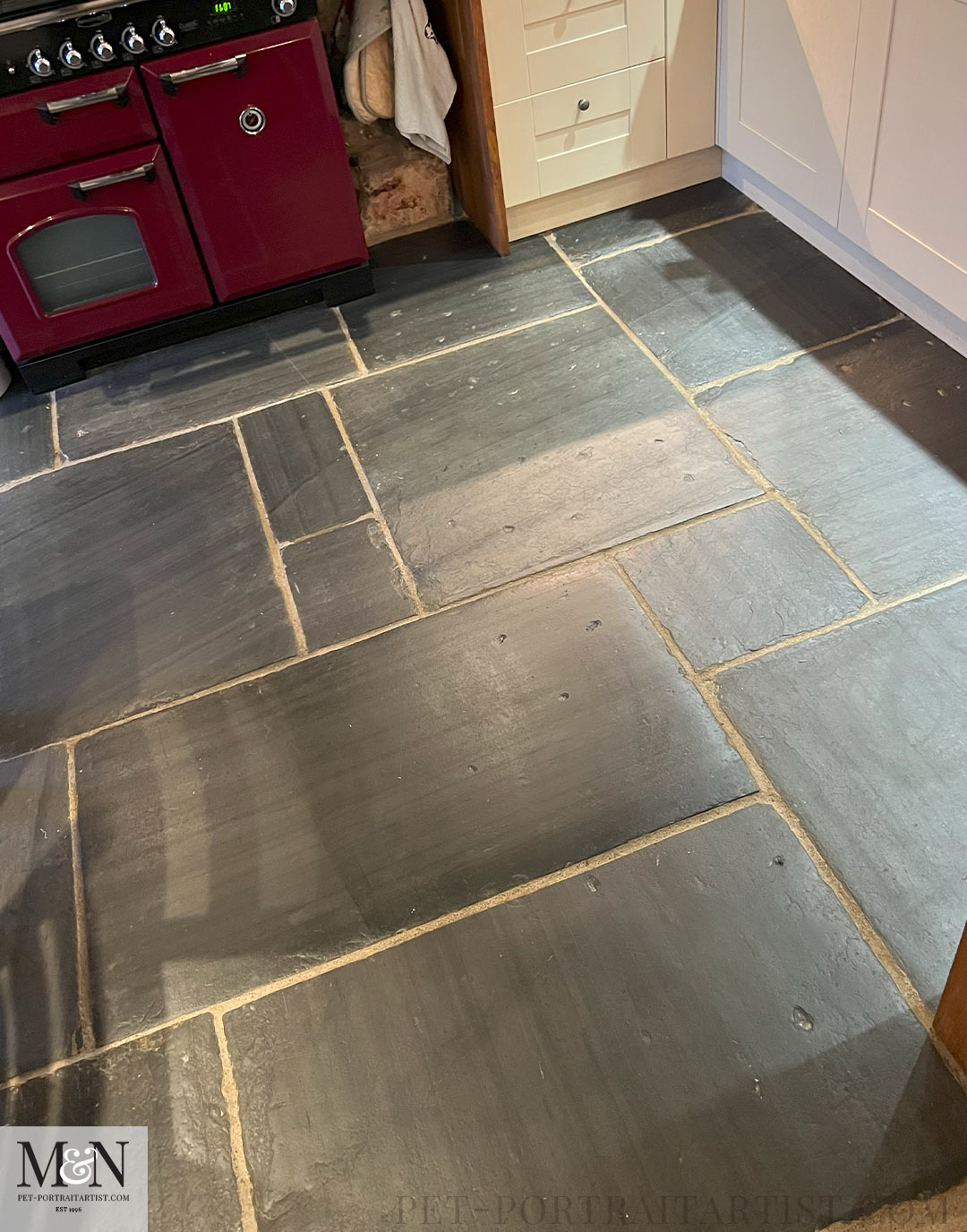 Slate Flagstone floors