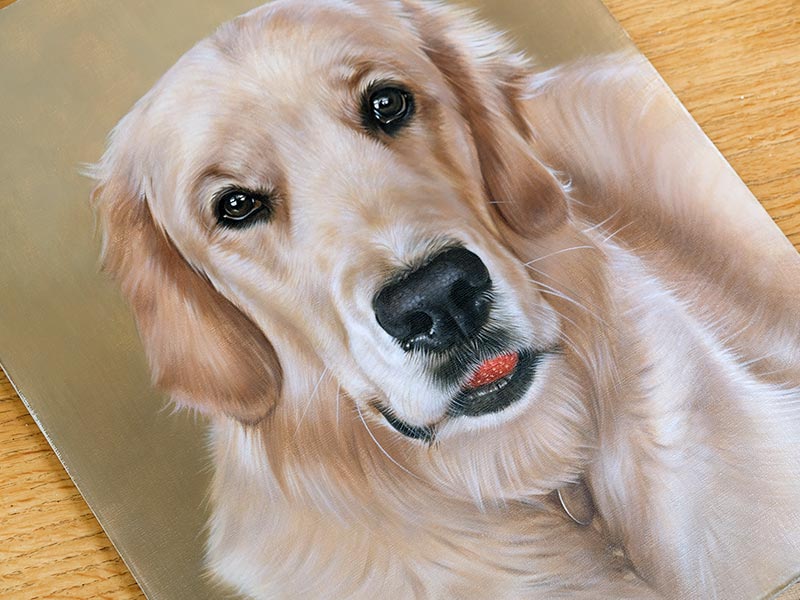 Shadow’s Portrait – Oil Painting by Nicholas