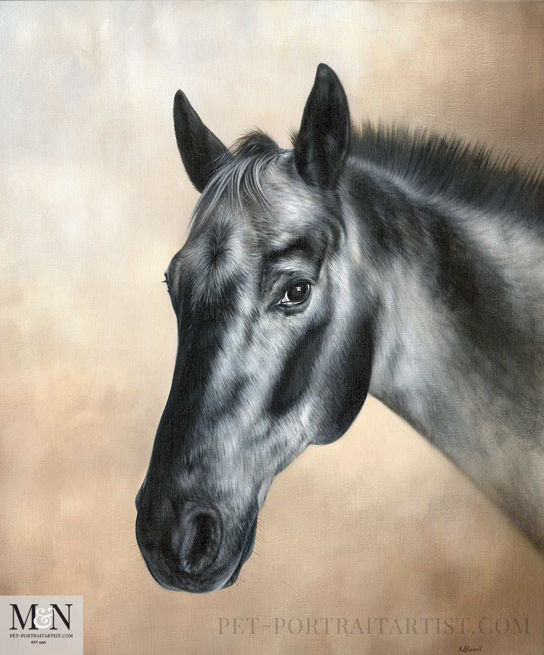 oil portrait of Jake