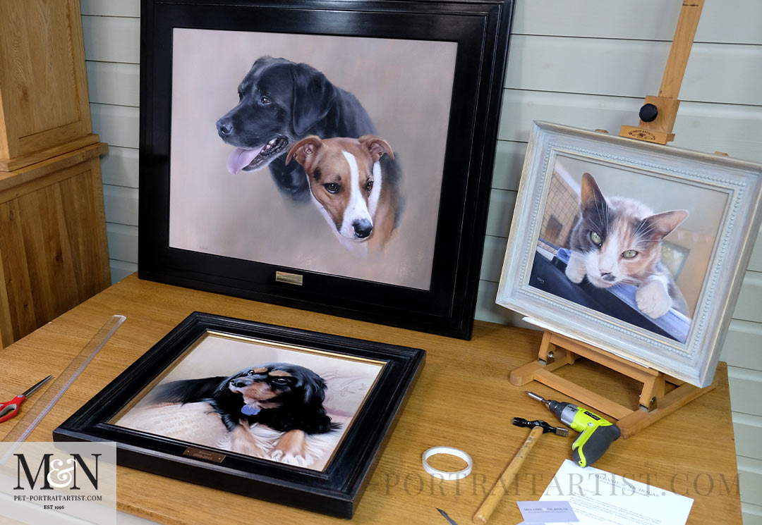 oil paintings ready to send