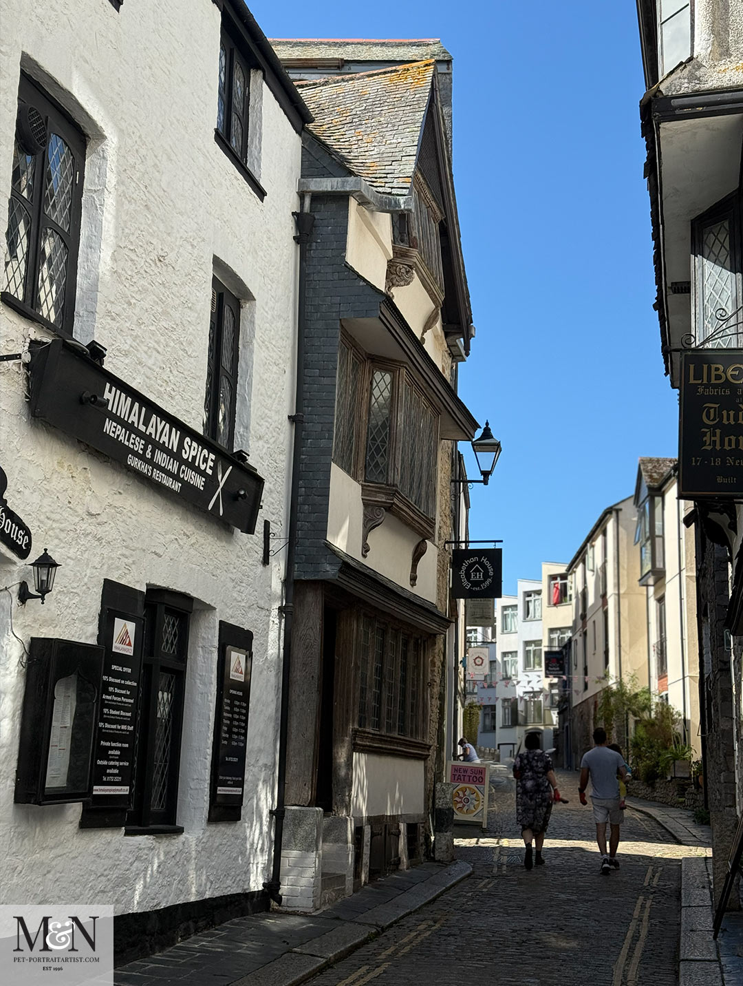 New Street... which is really old on the Barbican. Royal William Yard Holiday