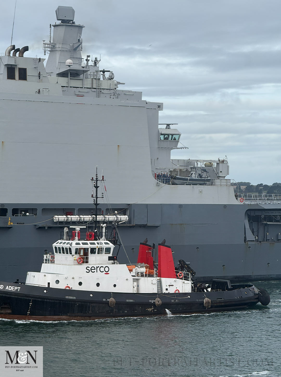 Close up photo of HNLMS Johan de Witt