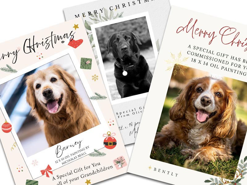 Booked for Christmas 2026 – Give a Pet Portrait Gift Voucher Instead